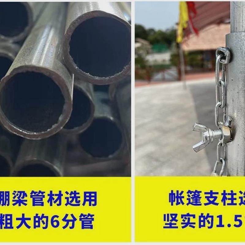 店铺门头斜面户外帐蓬棚子店门口斜顶帐篷摆摊用防雨晒遮阳棚雨棚,淘宝优惠券,粉丝福利购,淘宝优惠卷