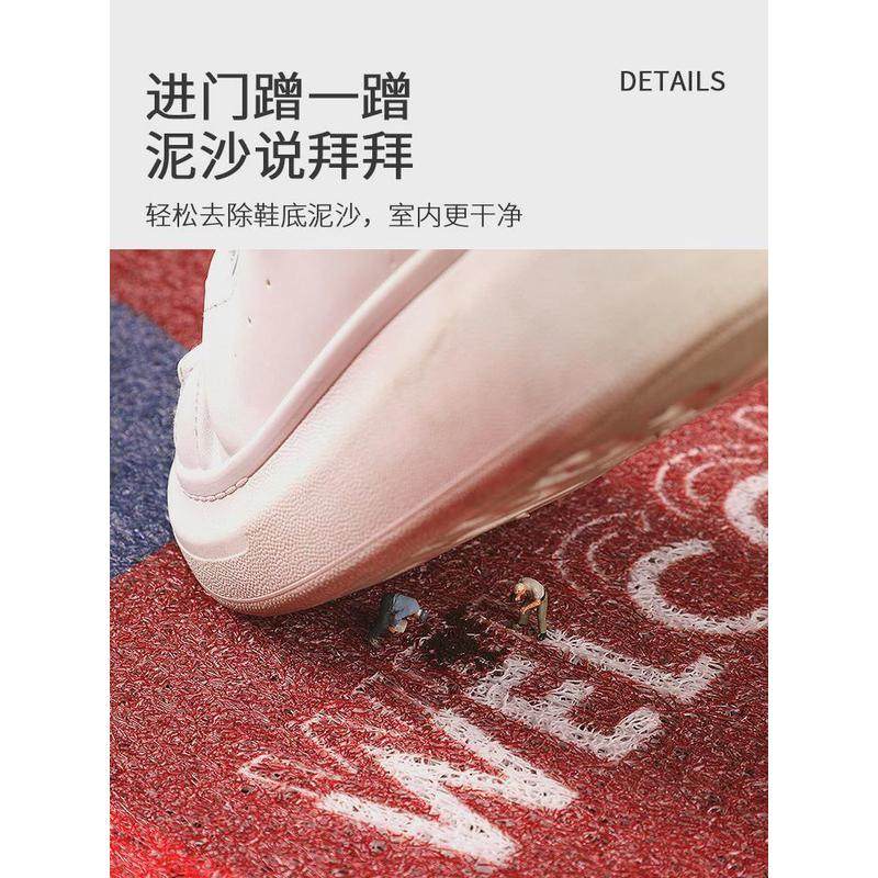 地垫入户门垫进门大门口丝圈脚垫门外2024新款可裁剪红色乔迁地毯,淘宝优惠券,粉丝福利购,淘宝优惠卷