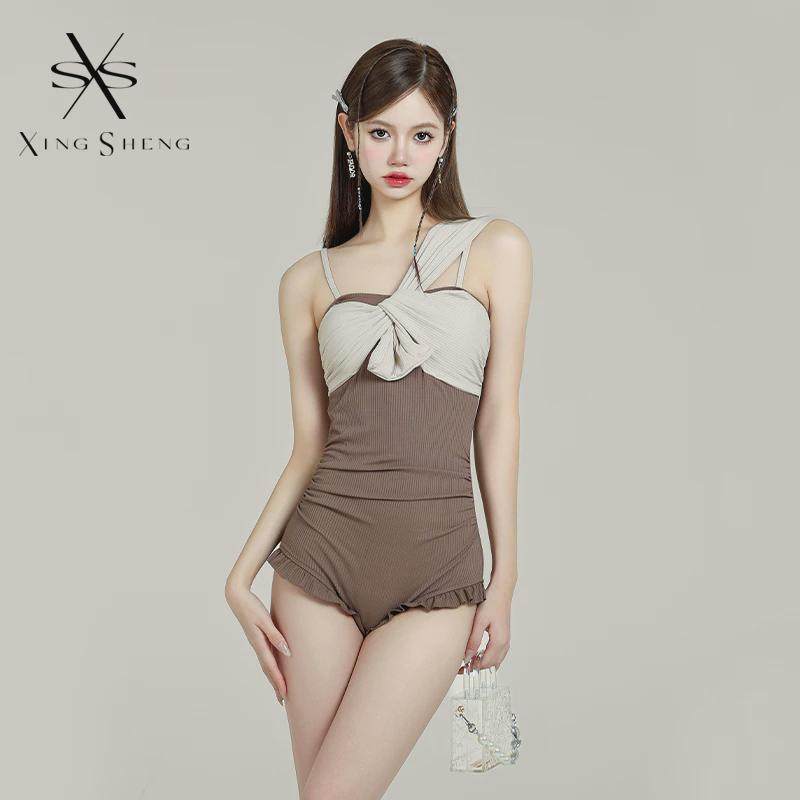 型盛连体泳衣女夏季遮肚显瘦遮肉聚拢个性度假泳衣长裤裙沙滩海边,淘宝优惠券,粉丝福利购,淘宝优惠卷