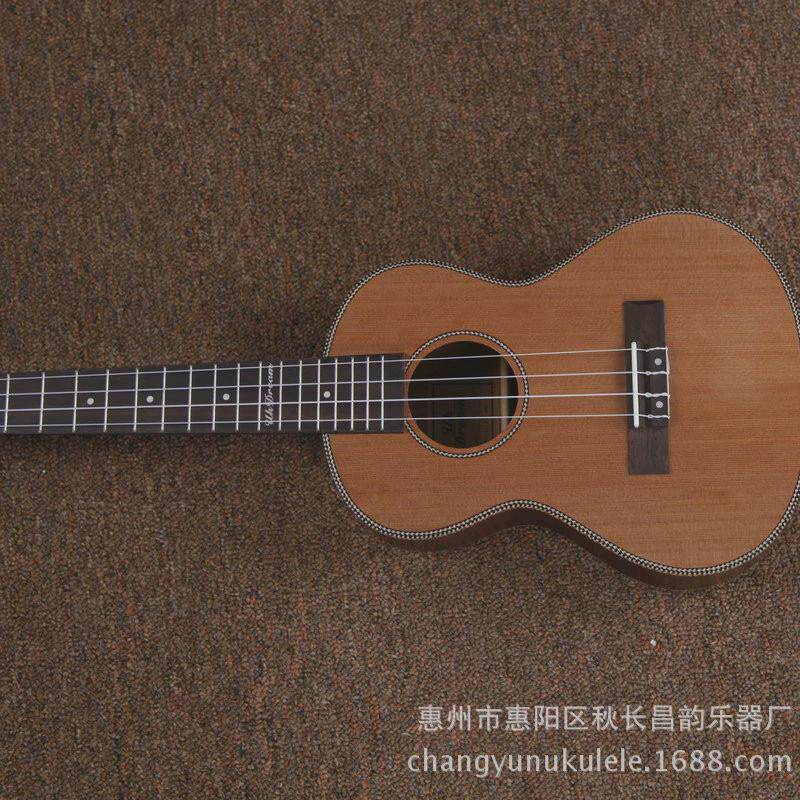 供应26寸红松面单玫瑰木加工ut-63e支持木小四弦吉他玫瑰混批,淘宝优惠券,粉丝福利购,淘宝优惠卷