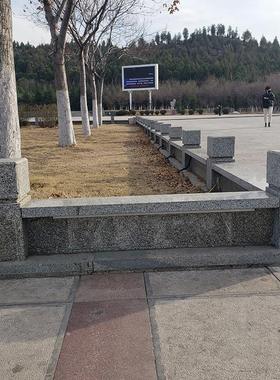 苏式园林景观坐凳石栏杆城市广场公园花岗岩石雕栏杆河道石桥栏板