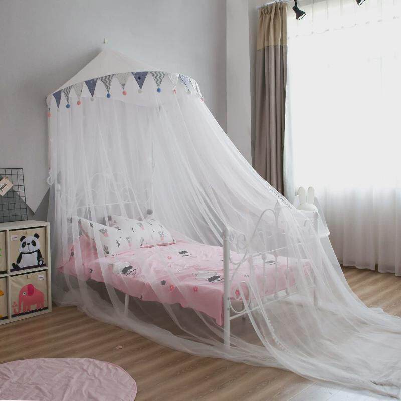 39n帐篷公主风女孩梦幻儿童蚊帐吊挂免打孔家用半圆顶子母床幔纱,淘宝优惠券,粉丝福利购,淘宝优惠卷