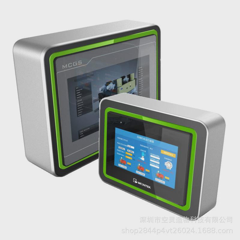 7寸人机界面hmi安装盒屏幕触摸屏电控箱控制盒威纶通台达汇川盒子 - 图1