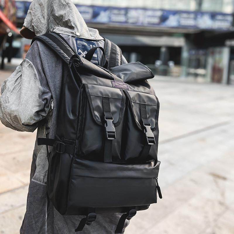 防水运动背包男士骑行双肩包旅行大容量书包男户外机能通勤电脑包,淘宝优惠券,粉丝福利购,淘宝优惠卷