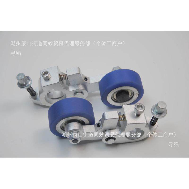 进纸机压纸轮覆膜轮送纸轮模切机上光机裱纸机压纸轮总成 - 图0