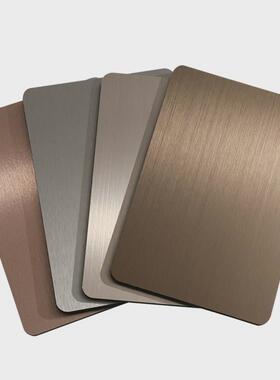 镜面金属晶碳板拉丝金属木饰面无缝拼接ktv金属护墙板吊顶碳晶板