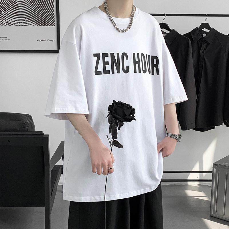 暗黑重磅t恤男夏季新款ins宽松美式街头半袖体恤,淘宝优惠券,粉丝福利购,淘宝优惠卷