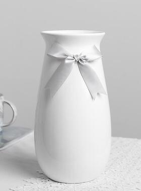 现代简约台面餐桌陶瓷花瓶北欧直销软装插花花器装饰品摆件客厅