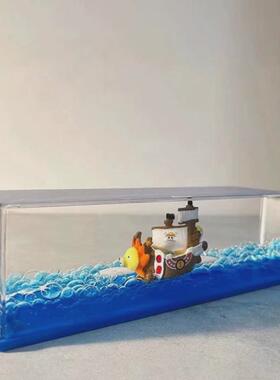 创意3D游轮流体漂流瓶DIY材料包网红摆件楼盘暖场公司团建礼物