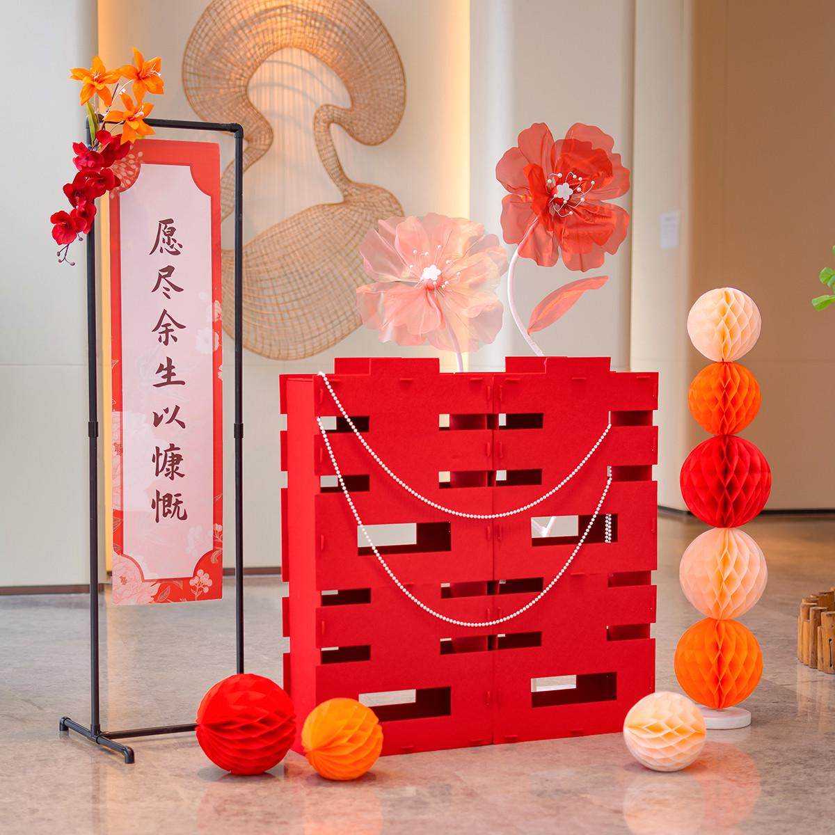 结花立柱组路引婚房装饰婚礼迎宾现场布置道具高级感,淘宝优惠券,粉丝福利购,淘宝优惠卷