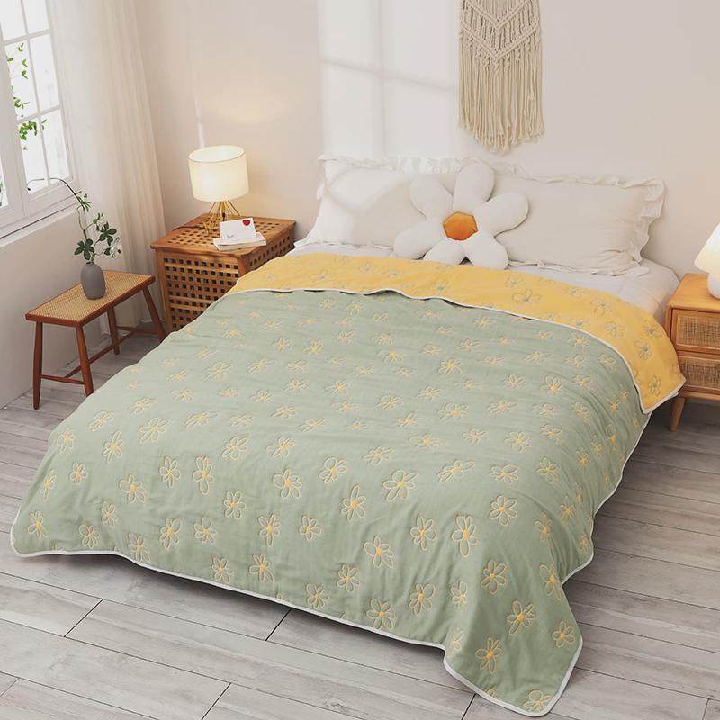 十层纱布毛巾被全棉办公室午睡盖毯纯棉空调毯毛毯子春秋被冬被,淘宝优惠券,粉丝福利购,淘宝优惠卷