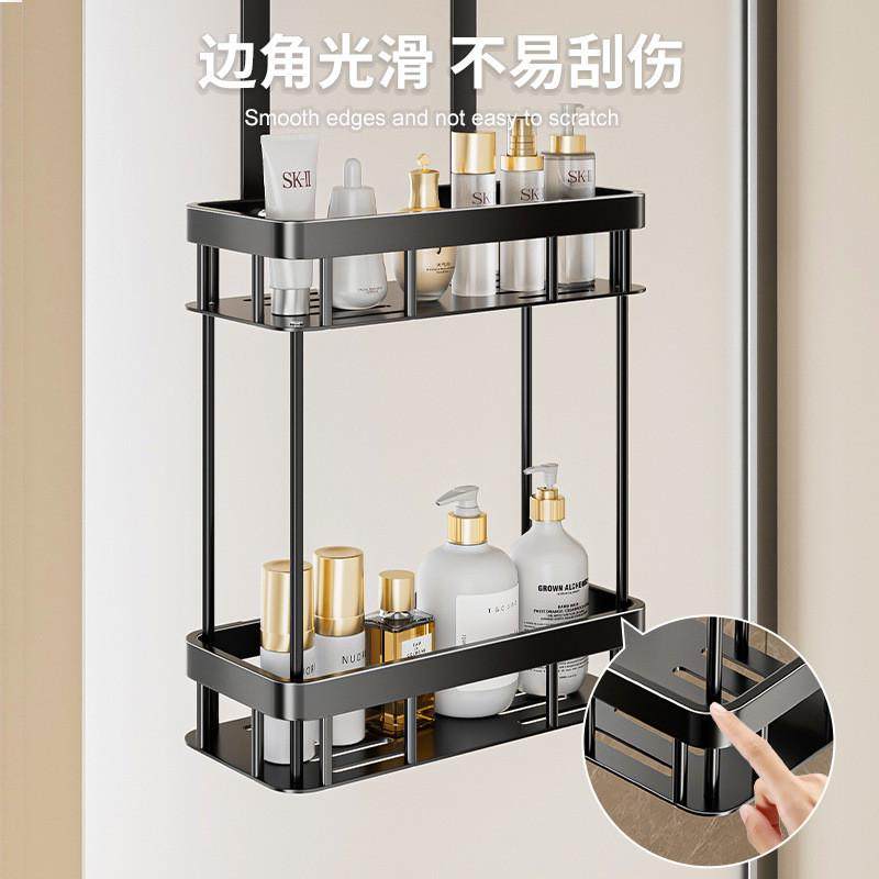 浴室淋浴房挂架挂篮卫生间免打孔洗澡间厕所玻璃门毛巾收纳置物架,淘宝优惠券,粉丝福利购,淘宝优惠卷