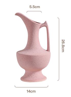 多巴胺陶瓷花瓶高级感水培插花瓶ins风高颜值法式中古创意摆件