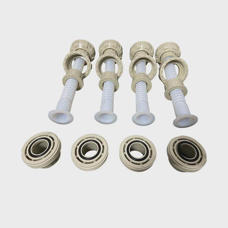 透明四氟波纹管工业两头套塑胶软管塑料活接波纹管强酸铁氟烯耐,淘宝优惠券,粉丝福利购,淘宝优惠卷