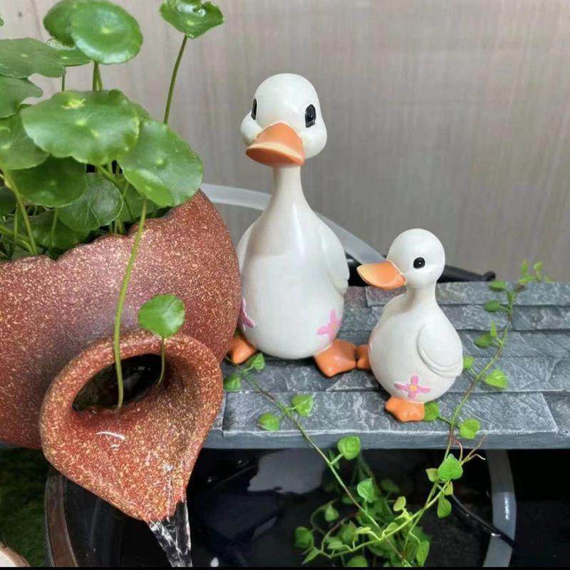 可爱卡通鸭子摆件居摆设户外阳台庭院花园水池鱼池水景装饰造景,淘宝优惠券,粉丝福利购,淘宝优惠卷