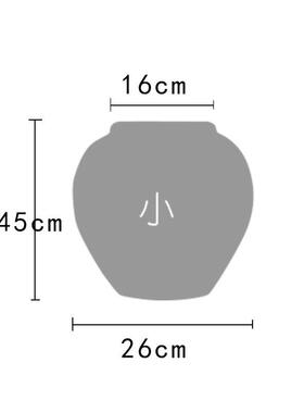 景德镇陶瓷落地花瓶干花白色泡泡釉简约乡村现代套装欧美花器花瓶