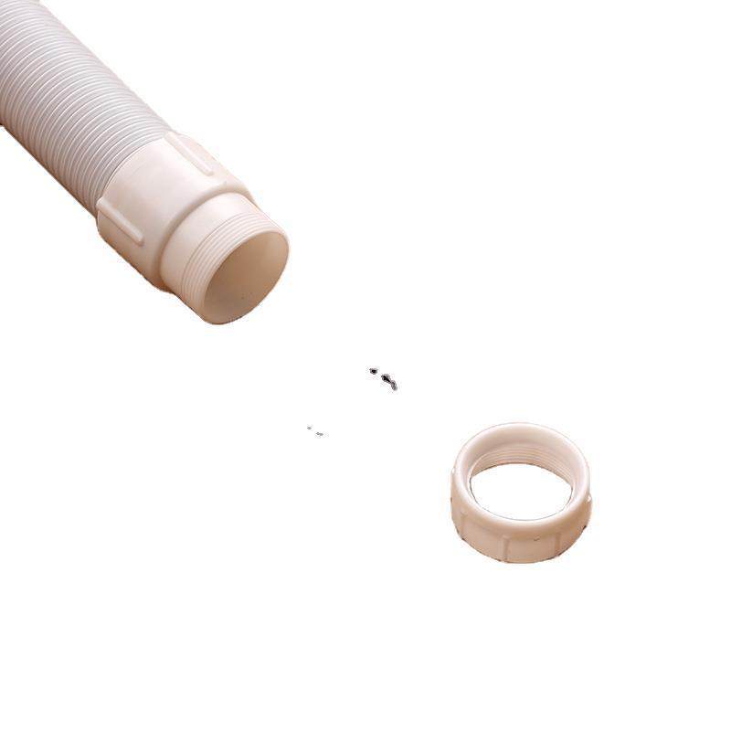 台盆洗面盆连身下水器专用软管35mm外牙外螺纹钢丝伸缩加长排水管,淘宝优惠券,粉丝福利购,淘宝优惠卷