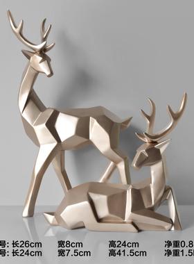 批发树脂工艺品客厅礼品创意装饰品招财家居摆件室内软装玄关