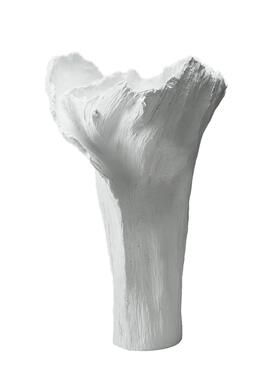 现代简约音符钩子黑白树脂花器样板房家居玄关轻奢花插瓶软装摆件