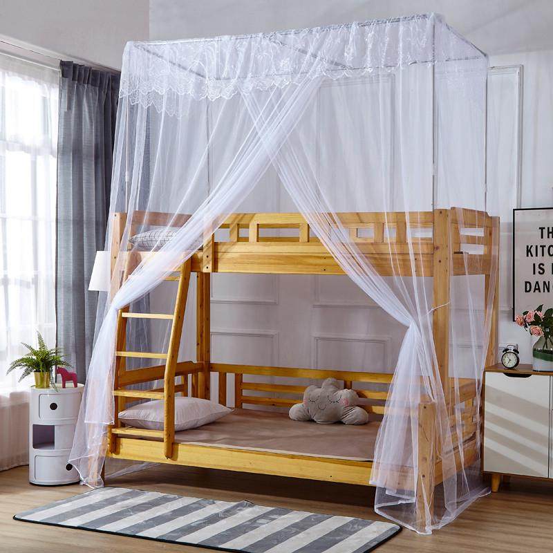 实木子母床专用蚊帐1米5一体式家用儿童上下铺双层高低上下床纹账,淘宝优惠券,粉丝福利购,淘宝优惠卷