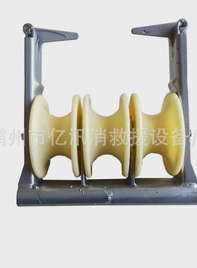 放线导线高压滑车三轮朝天放线滑车铝合金朝天放线滑轮尼龙滑轮