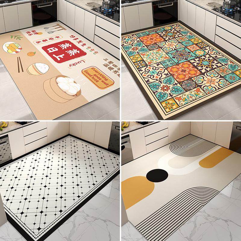 地垫防滑防油可擦免洗2024新款皮革厨房全铺脚垫耐脏门垫防水地毯,淘宝优惠券,粉丝福利购,淘宝优惠卷