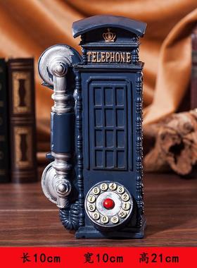 复古创意欧式怀旧电话机放映机缝纫机橱窗陈列装饰品模型道具摆件