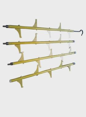 梯蜈蚣梯单钩硬质绝缘绝缘可折叠玻璃钢单直挂梯独角爬梯