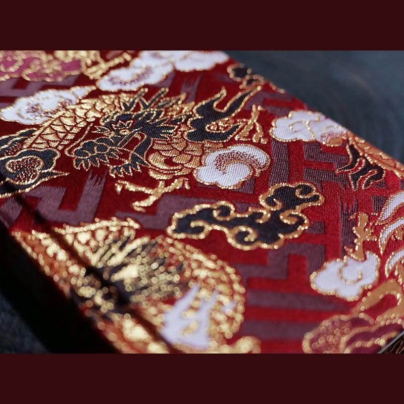 躲在耳里|龙灵|红金丝刺绣喜庆手账本礼物日记硬面本A5中国风龙年,淘宝优惠券,粉丝福利购,淘宝优惠卷