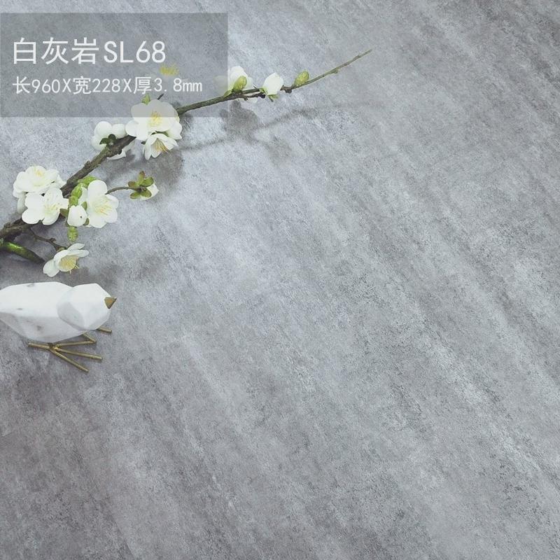 #地板spc防水石塑石晶地板卡扣式木地板家用卧室锁扣地板 - 图0