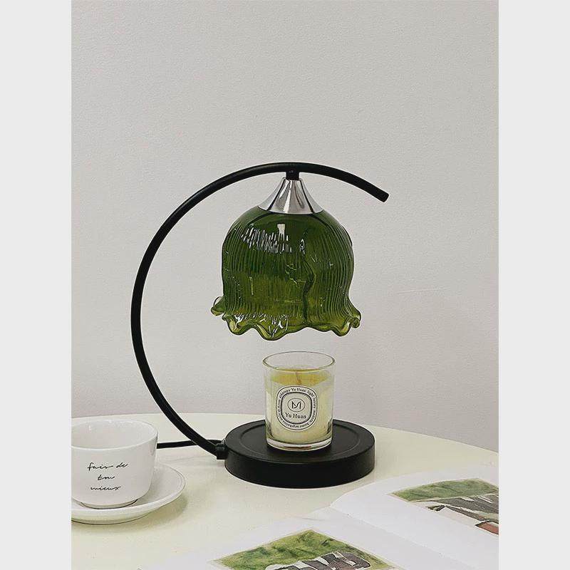 铃兰香薰融蜡灯熔烛无火高级感护眼台灯女生小夜灯卧室床头睡眠灯,淘宝优惠券,粉丝福利购,淘宝优惠卷