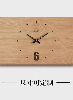 61k3尺寸电表箱装饰挂钟简约翻盖遮挡箱遮电箱的画上横款带表diy