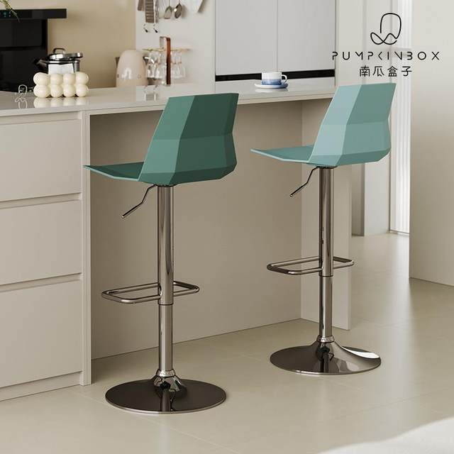 Lift high stool bar chair rotating modern simple bar stool light luxury home fashion bar chair front desk high chair