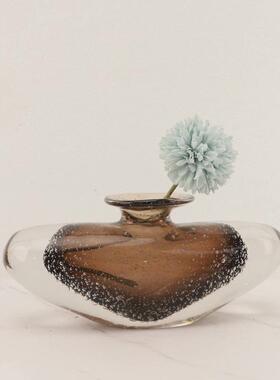 简约现代餐厅琉璃小花瓶摆件客厅茶几玄关创意样板房间家居装饰品