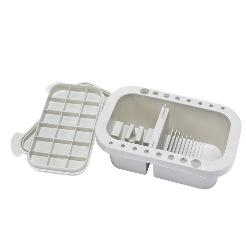 马利G51013三合一洗笔筒 塑料油画水粉水彩丙烯画多功能洗笔桶 - 图2