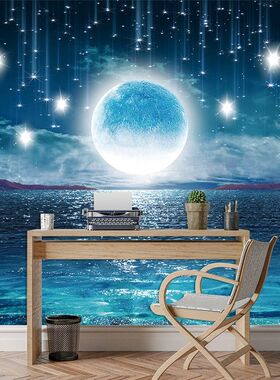 星空贴纸自粘贴画卧室
