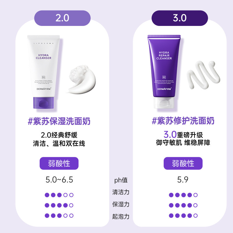 德妃紫苏洗面奶女氨基酸深层清洁收缩毛孔控油保湿温和男士洁面乳,淘宝优惠券,粉丝福利购,淘宝优惠卷