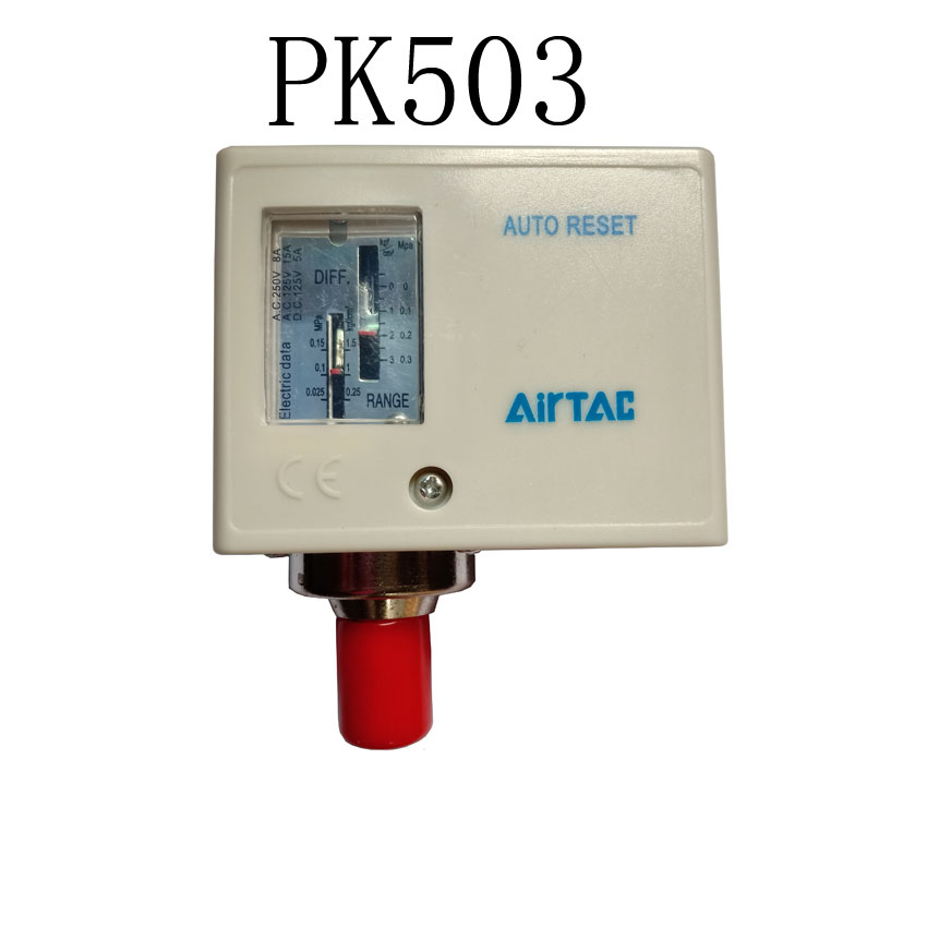 MODEL PK510 503 506压力控制器AUTO RESET机械压力开关AIRTAC - 图1