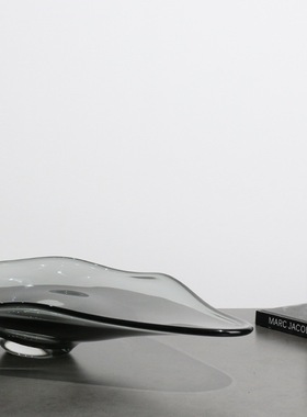 现代风手工艺品水晶果盘餐桌摆件