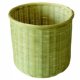 Household storage basket straight barrel kitchen bamboo basket