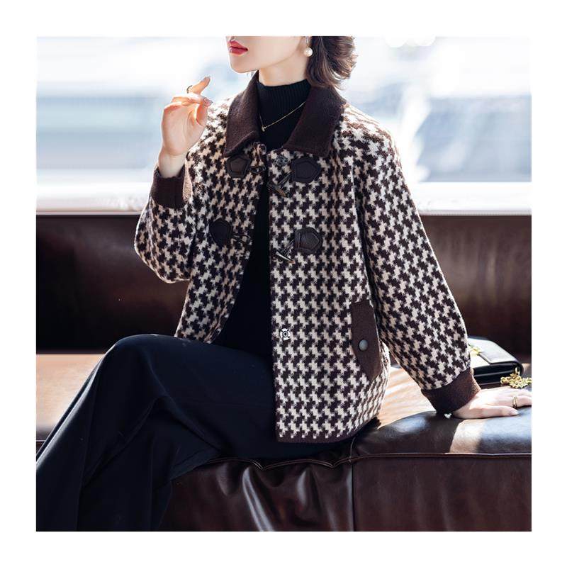 洋气妈妈春装外套春秋上衣服短款时尚中老年人女士50多岁2025新款,淘宝优惠券,粉丝福利购,淘宝优惠卷