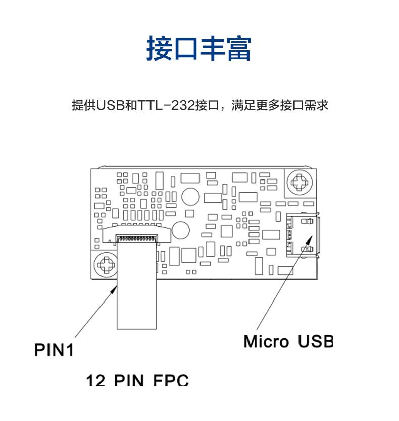 新大陆EM20/EM25/EM28扫描模组自助终端机快递柜一维二维扫描器-图2