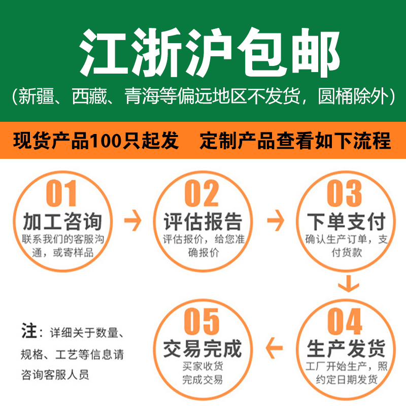 现货吸塑包装盒定制 PVC透明热封五金手工日用品通用泡壳内托pet - 图3