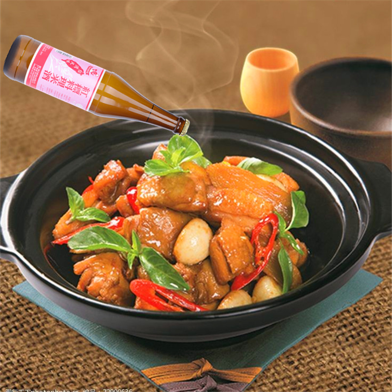 台湾风味红标料理米酒600ML月子水米酒三杯鸡麻油鸡卤肉饭羊肉炉 - 图2
