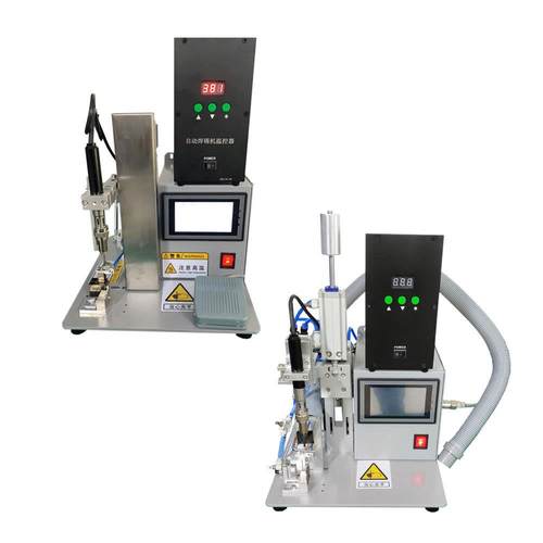 源头厂家电动USB数据线焊接机pcb智能半自动焊锡机脚踏式电容脚焊 - 图3