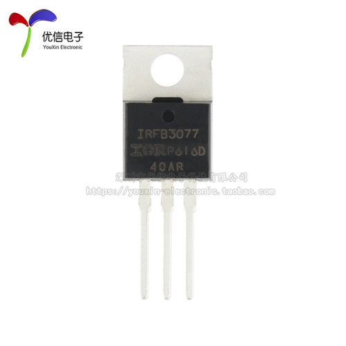 原装正品 IRFB3077PBF TO-220 N沟道75V/210A 直插MOSFET场效应管 - 图0