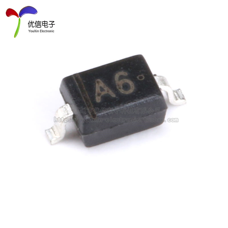 原装正品 BAS316 A6 SOD-323 100V/250mA 贴片开关二极管 20只 - 图0