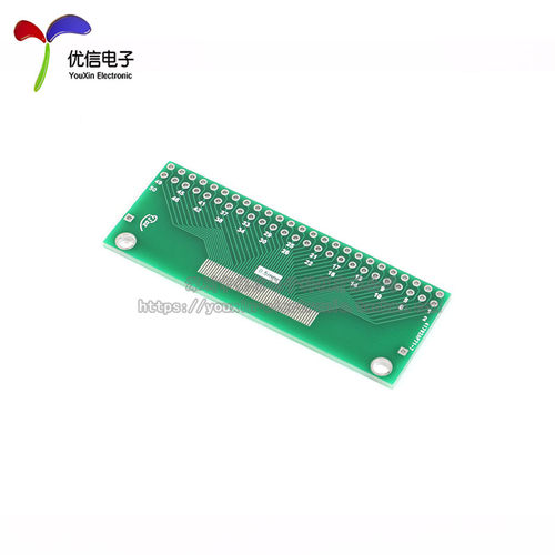 【优信电子】50P 0.5mm/1mm FFC/FPC转DIP FFC贴片转直插2.54/TFT - 图0