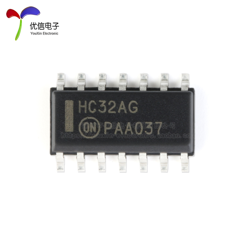 原装正品 MC74HC32ADR2G SOIC-14 四路2输入或门 贴片逻辑芯片 - 图0