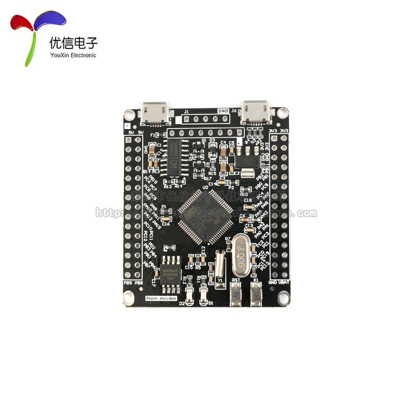 【优信电子】STM32F103RCT6开发板 STM32开发板/M3/一键串口下载 - 图2